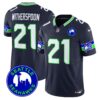Seahawks 2024 Seattle City Patch Vapor Limited Jersey – All Stitched – Navy – Devon Witherspoon Jersey