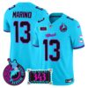 Dolphins Dan the Man Record Breaker Patch Vapor Limited Jersey – All Stitched – Aqua – Dan Marino Jersey
