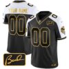 Vikings Bud Grant Patch Gold Limited Custom Jersey V2 – All Stitched – Alternate Jersey