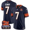 Denver Broncos 3x Patch Colorado Flag Vapor Limited Jersey – All Stitched – Navy – John Elway Jersey