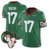 Rams Mexico Vapor Limited Jersey – All Stitched – Green – Puka Nacua Jersey