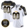 Steelers Arch Smoke 412 Patch Vapor Limited Custom Jersey – All Stitched – Inverted Jersey