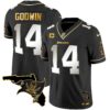 Buccaneers Florida Patch Vapor Gold Jersey – All Stitched – Black Limited – Chris Godwin Jersey