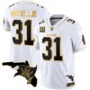 Buccaneers Florida Patch Vapor Gold Jersey – All Stitched – White Gold – Antoine Winfield Jr. Jersey