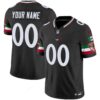 Ravens Mexico Vapor Limited Custom Jersey – All Stitched – Black Jersey