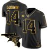 Buccaneers Florida Patch Vapor Gold Jersey – All Stitched – Black Gold – Chris Godwin Jersey