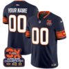 Denver Broncos 3x Patch Colorado Flag Vapor Limited Custom Jersey – All Stitched – Navy Jersey