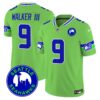 Seahawks 2024 Seattle City Patch Vapor Limited Jersey – All Stitched – Green – Walker III Jersey
