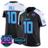 Dolphins Miami Vice Vapor Limited Jersey V4 – All Stitched – Black Alternate – Tyreek Hill Jersey