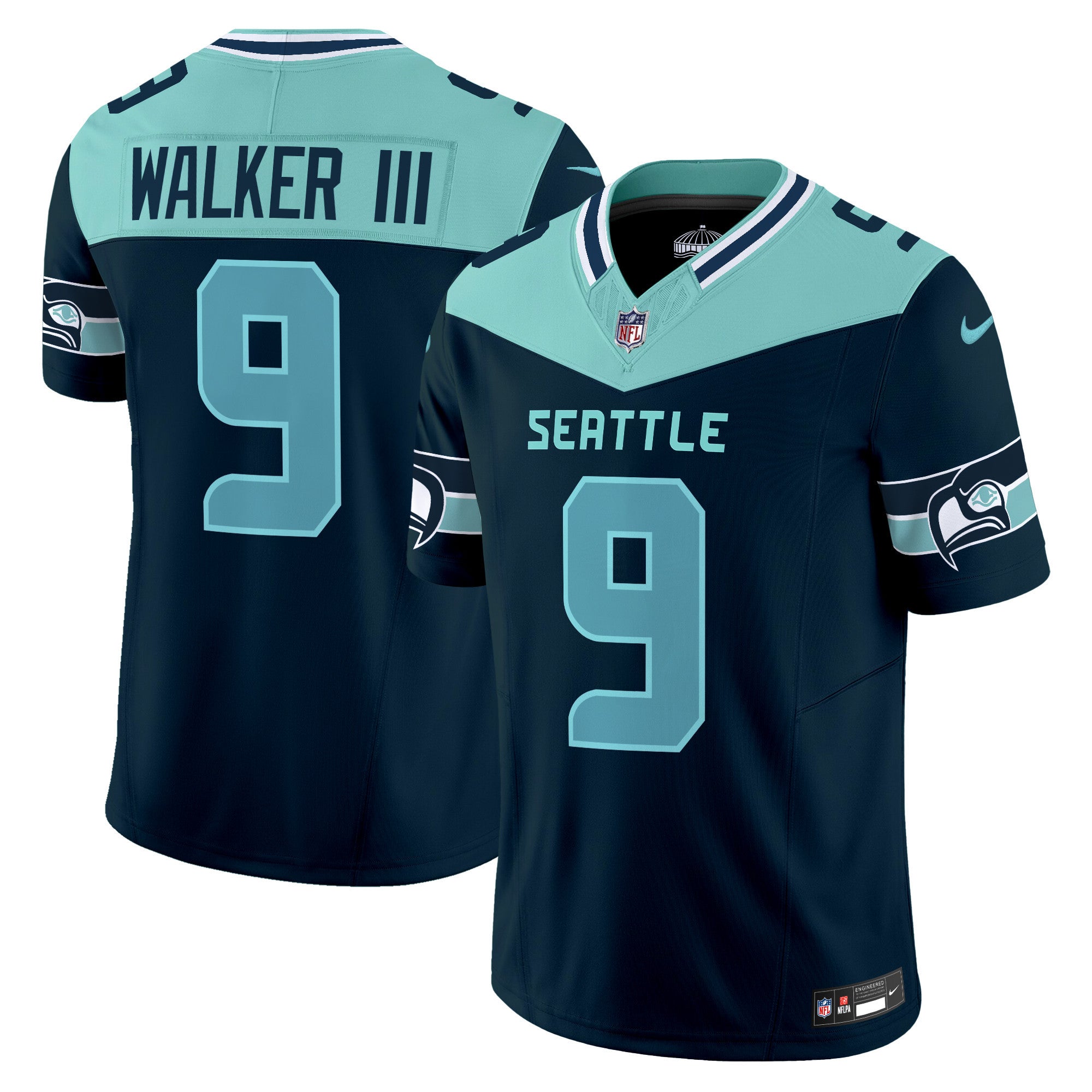 Seahawks Seattle City Vapor Limited Jersey – All Stitched – Alternate – Walker III Jersey