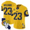 Rams Special Vapor Limited Jersey V2 – All Stitched – Gold – Kyren Williams Jersey