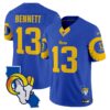 Rams Special Vapor Limited Jersey V2 – All Stitched – Royal – Stetson Bennett Jersey