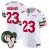 Rams Mexico Vapor Limited Jersey – All Stitched – White – Kyren Williams Jersey