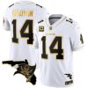 Buccaneers Florida Patch Vapor Gold Jersey – All Stitched – White Gold – Chris Godwin Jersey