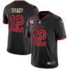 Buccaneers Tom Brady Limited Jersey – All Stitched – Gold Trim Jersey