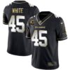Buccaneers Gold Vapor Jersey – All Stitched – Black Limited – Devin White Jersey