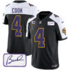 Vikings Vapor Limited Player 2024 Jersey TLA – All Stitched – Black Alternate – Dalvin Cook Jersey