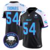 Dolphins Miami Vice Vapor Limited Jersey V3 – All Stitched – Black Alternate – Zach Thomas Jersey