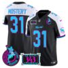 Dolphins Dan the Man Record Breaker Patch Vapor Limited Jersey – All Stitched – Black Alternate – Raheem Mostert Jersey