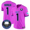Dolphins Miami Vice Vapor Limited Jersey V3 – All Stitched – Pink – Tua Tagovailoa Jersey