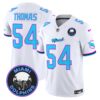 Dolphins Miami Vice Vapor Limited Jersey V3 – All Stitched – White – Zach Thomas Jersey