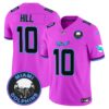 Dolphins Miami Vice Vapor Limited Jersey V3 – All Stitched – Pink – Tyreek Hill Jersey