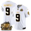 Minnesota Vikings 2024 Winter Warrior Skol Patch Gold Vapor Limited Jersey – All Stitched – White Gold – J.J. McCarthy Jersey