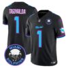 Dolphins Miami Vice Vapor Limited Jersey V3 – All Stitched – Black – Tua Tagovailoa Jersey
