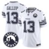 Dallas Cowboys City Patch Vapor Limited Jersey – All Stitched – White – Michael Gallup Jersey