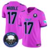 Dolphins Miami Vice Vapor Limited Jersey V3 – All Stitched – Pink – Jaylen Waddle Jersey