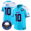 Dolphins Miami Vice Vapor Limited Jersey V3 – All Stitched – Aqua Alternate – Tyreek Hill Jersey
