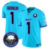 Dolphins Miami Vice Vapor Limited Jersey V3 – All Stitched – Aqua – Tua Tagovailoa Jersey