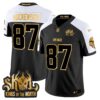 Minnesota Vikings 2024 Winter Warrior Skol Patch Gold Vapor Limited Jersey – All Stitched – Alternate – T.J. Hockenson Jersey