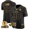Cowboys Est. 1960 & We Dem Boyz Patch Gold Vapor Limited Jersey V2 – All Stitched – Black Gold – CeeDee Lamb Jersey