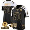 Cowboys Est. 1960 & We Dem Boyz Patch Gold Vapor Limited Jersey V2 – All Stitched – Alternate – Zack Martin Jersey