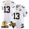 Cowboys Est. 1960 & We Dem Boyz Patch Gold Vapor Limited Jersey V2 – All Stitched – White Gold – Michael Gallup Jersey