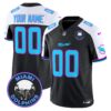 Dolphins Miami Vice Vapor Limited Custom Jersey V3 – All Stitched – Black Alternate Jersey