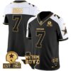 Cowboys Est. 1960 & We Dem Boyz Patch Gold Vapor Limited Jersey V2 – All Stitched – Alternate – Trevon Diggs Jersey