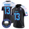 Dolphins Miami Vice Vapor Limited Jersey V3 – All Stitched – Black Alternate – Dan Marino Jersey