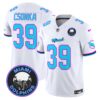Dolphins Miami Vice Vapor Limited Jersey V3 – All Stitched – White – Larry Csonka Jersey