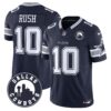 Dallas Cowboys City Patch Vapor Limited Jersey – All Stitched – Navy – Cooper Rush Jersey