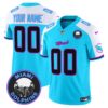 Dolphins Miami Vice Vapor Limited Custom Jersey V3 – All Stitched – Aqua Alternate Jersey