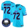 Dolphins Miami Vice Vapor Limited Jersey V3 – All Stitched – Aqua – Undefeated Jersey
