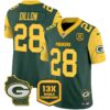 Packers Cheese Vapor Limited Jersey All Stitched – Green – AJ Dillon Jersey