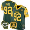 Packers Cheese Vapor Limited Jersey All Stitched – Green – Reggie White Jersey