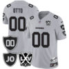 Raiders Vapor Limited Jersey – All Stitched – Honor Jim Otto – Silver – Jim Otto Jersey