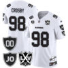 Raiders Vapor Limited Jersey – All Stitched – Honor Jim Otto – White Limited – Maxx Crosby Jersey