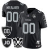 Raiders Vapor Limited Jersey – All Stitched – Honor Jim Otto – Black – Mr. Raider Jersey