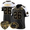 Penn State Nittany Lions Orange Bowl Patch Gold Vapor Limited Jersey – All Stitched – Alternate – Saquon Barkley Jersey