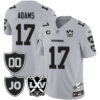 Raiders Vapor Limited Jersey – All Stitched – Honor Jim Otto – Silver – Davante Adams Jersey